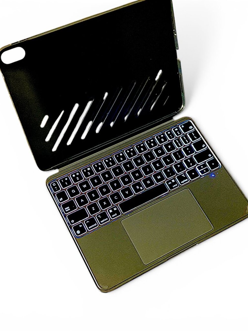 ESR iPad Air 11 Keyboard Case M4 M3 M2 Air 5 4 Magnetic Trackpad Gray